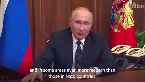 'I'm not bluffing'_ Putin warns the west over nuclear weapons