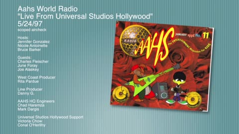 "Live From Universal Studios Hollywood" 5/24/97