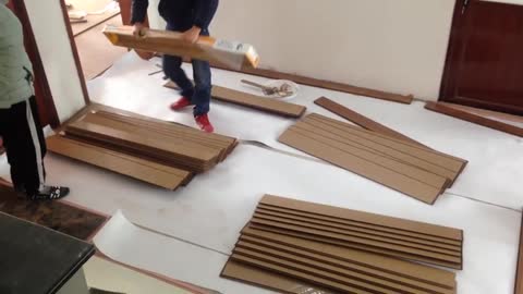 Modern Construction Techniques - Wooden Flooring - Solution Moisture Restrictions In Vietnam