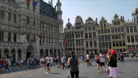 Grand Place Brussels Belgium July 2018