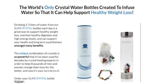 SLIM CRYSTAL REVIEWS - ⚠️(BEWARE!)⚠️- SLIMCRYSTAL WATER BOTTLE - SLIM CRYSTAL 2023 - WATER BOTTLE