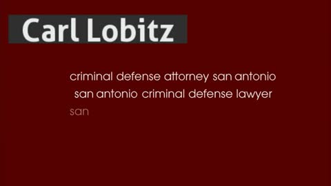 criminal attorney san antonio