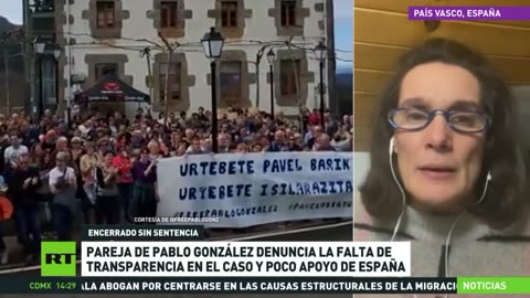 Esposa de Pablo González tras cumplir dos años detenido: "Es un ataque a la libertad de prensa"