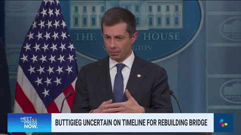 Mayor Pete doesn’t know when the bridge will be fixed or when the port will re-open