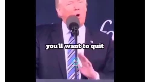 President Trump. Never give up!