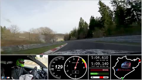 THE M4 CSL. Record Lap Nordschleife.