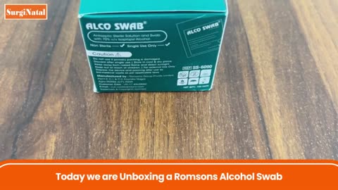 Buy Romsons Alcohol Swab - Surginatal
