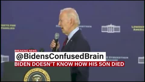 Biden Doesn't Know How His Son Died