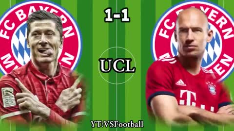 BayernMnchen Lewandowski vs BayernMnchen Robben