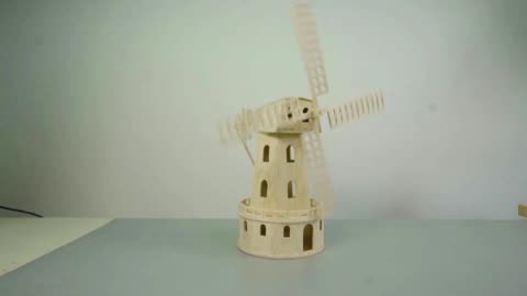 Make Incredible Mini Windmill - DIY Woodworking