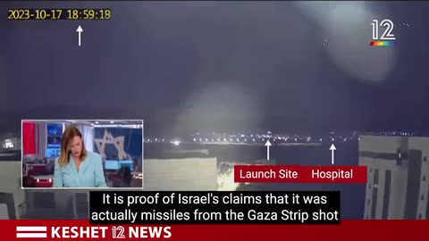 Novas imagens mostram foguete da Jihad Islâmica falhando e caindo em hospital em Gaza