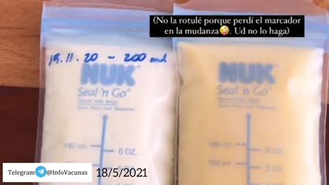 LECHE MATERNA ANTES Y DESPUÉS DE LA MAL LLAMADA VACUNA