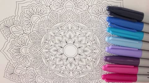 Take a Break With Mandala Coloring