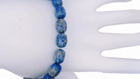 Lapis lazuli Gemstone bracelet full strand 7.5inch handmade jewelry Unique Gifts for Women 01