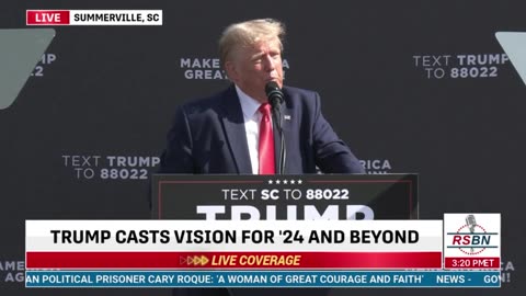 Donald J. Trump in Summerville, SC - 9/25/2023