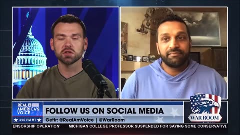 Kash Patel and Jack Posobiec discuss the two-tiered justice system.