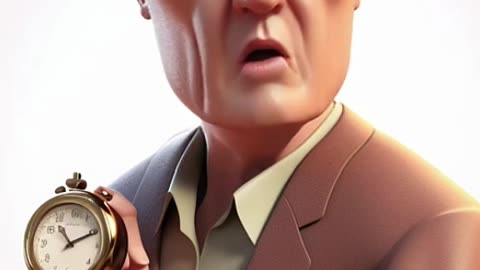 AI Generated Animation - Pixar style Christopher Walken - Pulp Fiction Gold Watch Speech