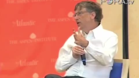 BILL GATES DISCUSSING HIS IDEA OF DEATH PANELS