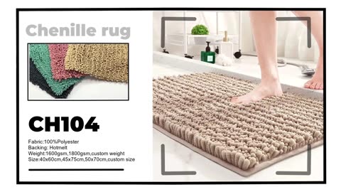 chenille rug Supplier & manufacturers |