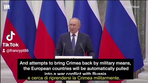 Putin last speech
