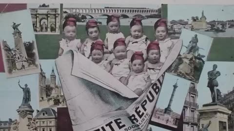 BABIES WERE SOLD AS PRODUCTS IN THE 1900'ᵴ 'À VENDRE' + NEW REPOPULATION POSTCARDS