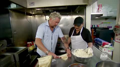 Guy Fieri Eats Pork Tamales | Diners, Drive-Ins and Dives | Food Network