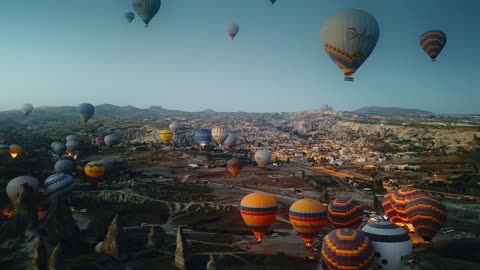 What I see VS what my drone sees in Cappadocia