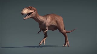 Dinosaur cartoon video