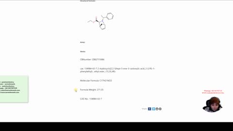 cas: 134984-63-7 2-Azabicyclo[2.2.1]hept-5-ene-3-carboxylic acid,