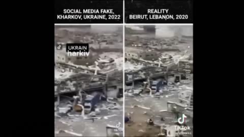 FAKE Ukraine Destruction 2022