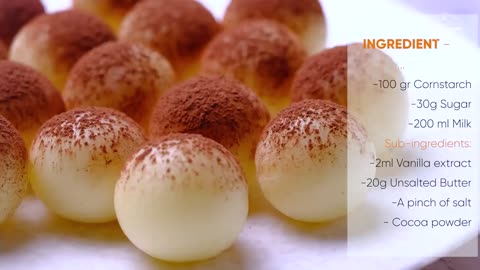 Sweet Milk Balls _ Amazing Recipe in 5 minutes