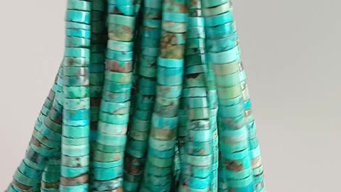 3-10mm Natural turquoise full strand 16inch turquoise For Jewelry Bracelet Necklace20230921-03-08