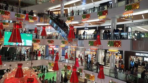 Indian Festival Durga Puja 2022 || Kolkata Shopping Mall at Festival Time ||