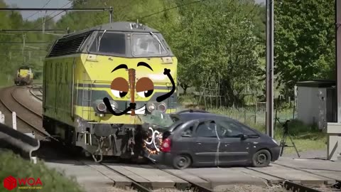 Experiment_ Train vs Cars Toy _ Satisfying Experiment - Woa Doodles