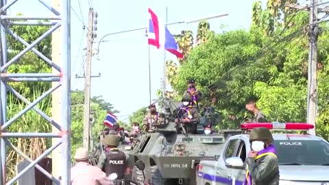 Thailand boosts troop numbers at Myanmar border