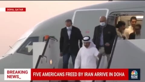 Breaking News/ 5 American Freed In US/ Iran Deal Arrive In Qatar
