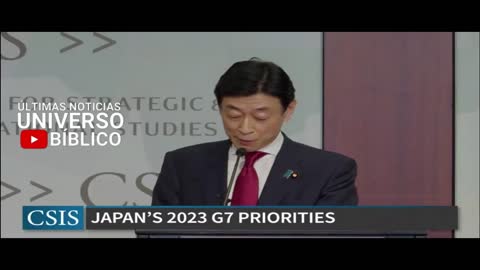Ministro de Japón pide un nuevo orden mundial en 2023