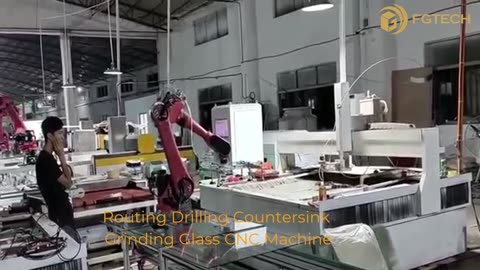 Routing Drilling Countersink Grinding Glass CNC Machine CNC Machine CNC Machine CNC Machine