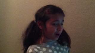 Young girl amazingly sings John Legend acapella