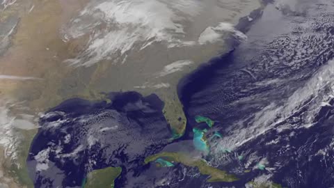 Eyes in the Sky: Satellite Captures the Birth of a U.S. Nor'easter