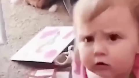 ute and Funny Baby 😍😍😅😅 #viral #shorts #baby #cutebaby #funnybaby #trending #kids