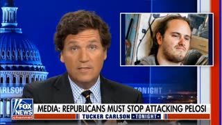 Tucker Carlson reports on questions surrounding Paul Pelosi attack