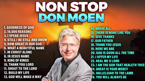 🔴 Non Stop Don Moen Praise and Worship Songs 2024 Hits