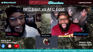 Sports Sushi Showdown: NFC East vs AFC East