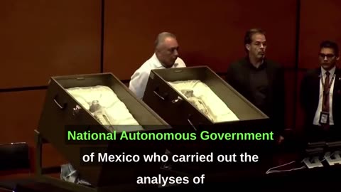 Alleged mummified alien corpses displayed at Mexico suspected to be 1,000 years old