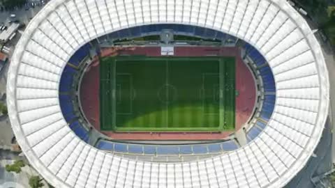 Flying Up And Away From Stadio Olimpico Flying up and revealing more of Stadio Olimpico, Rome.