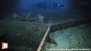 EERIE: Footage of Titanic Wreck Seen in Previous Trips Made by Doomed Submersible