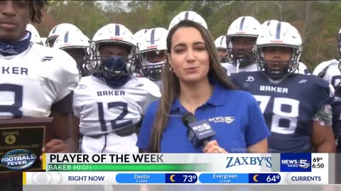 Zaxby's Player of the Week Baker QB Josh Flowers