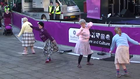 _The Dancing Grannies_ strut their stuff in Stafford.mp4