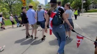 Toronto March for Life 2023 start from Queen's Park southern legislature, Part 2 of 2